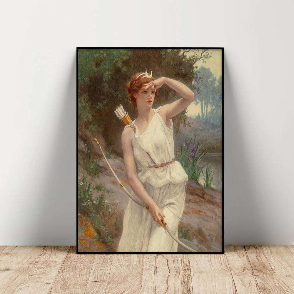 Guillaume Seignac Print Art Poster Diana The Huntress Canvas Painting Mythology Gogddess Hunt Moon Wall Picture Home Decor Gift
Guillaume Seignac Print Art Poster Diana The Huntress Canvas Painting Mythology Gogddess Hunt Moon Wall Picture Home Decor Gift