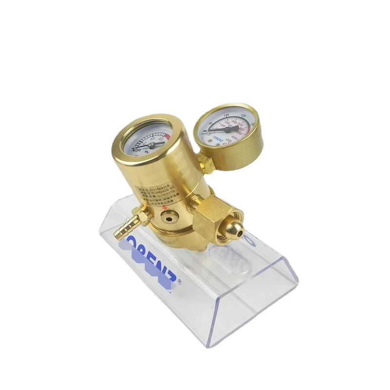 Argon arc welding gun accessories pressure reducing valve no meter barrel flowmeter fall - resistant pressure reducer
Argon arc welding gun accessories pressure reducing valve no meter barrel flowmeter fall - resistant pressure reducer