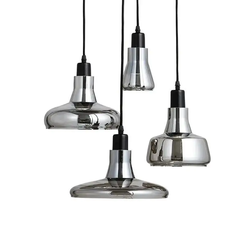 Shadow glass chandelier American style bedroom bedside homestay modern minimalist restaurant balcony porch lighting fixtures
Shadow glass chandelier American style bedroom bedside homestay modern minimalist restaurant balcony porch lighting fixtures