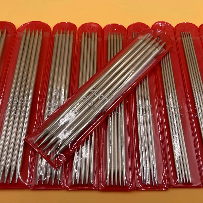 35/55PCS 2.0mm-5.0mm-6.5MM 7/11 Size/SET 20CM Stainless Steel Straight Knitting Needles Crochet Hooks Knitting Needles Set Size
35/55PCS 2.0mm-5.0mm-6.5MM 7/11 Size/SET 20CM Stainless Steel Straight Knitting Needles Crochet Hooks Knitting Needles Set Size
