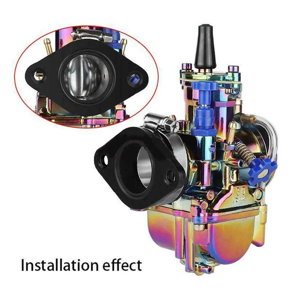 Black Rubber Flange Adapter Carb Manifold Boot, Easy Installation, Improve Performance of 28mm 30mm Carburetor
Black Rubber Flange Adapter Carb Manifold Boot, Easy Installation, Improve Performance of 28mm 30mm Carburetor
