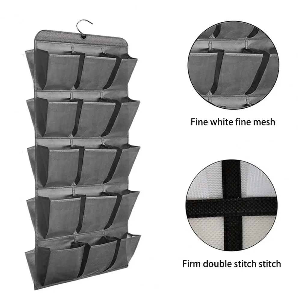 Storage Cabinet Hanging Rack Rotating Hanger Shoe Organizer 30 Mesh Pockets for Wall or Closet Storage Wire Rack Shoe Organizer
Storage Cabinet Hanging Rack Rotating Hanger Shoe Organizer 30 Mesh Pockets for Wall or Closet Storage Wire Rack Shoe Organizer