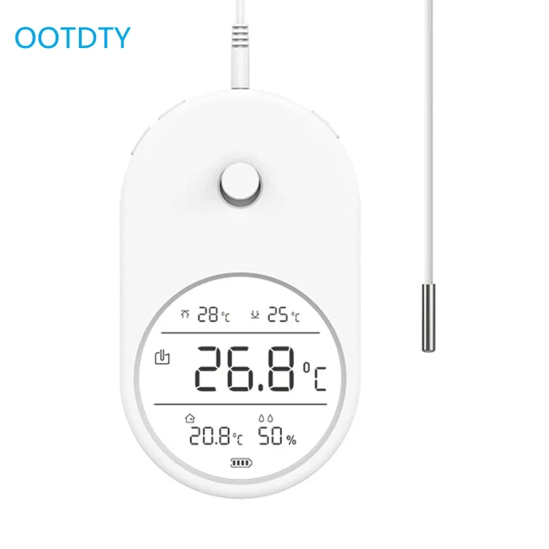 3 in 1 Electronic Aquarium Water Thermometer Hygrometer LCD Digital Water Temperature Measuring Tool with Probe for Fish Tank
3 in 1 Electronic Aquarium Water Thermometer Hygrometer LCD Digital Water Temperature Measuring Tool with Probe for Fish Tank