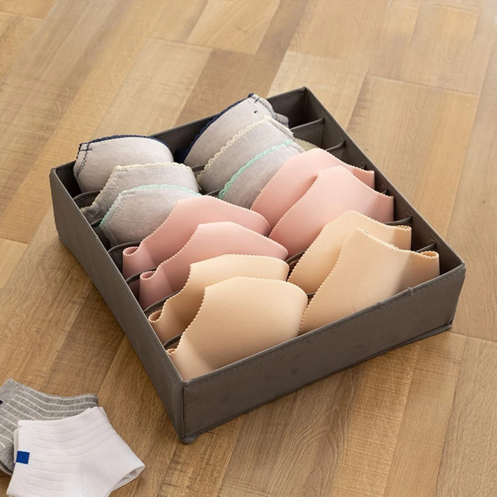 Foldable Underwear Sock Bra Tie Storage Box Multi Grid Divider Closet Organiser Space Saving Cabinet Drawer Clothes Storage Box
Foldable Underwear Sock Bra Tie Storage Box Multi Grid Divider Closet Organiser Space Saving Cabinet Drawer Clothes Storage Box