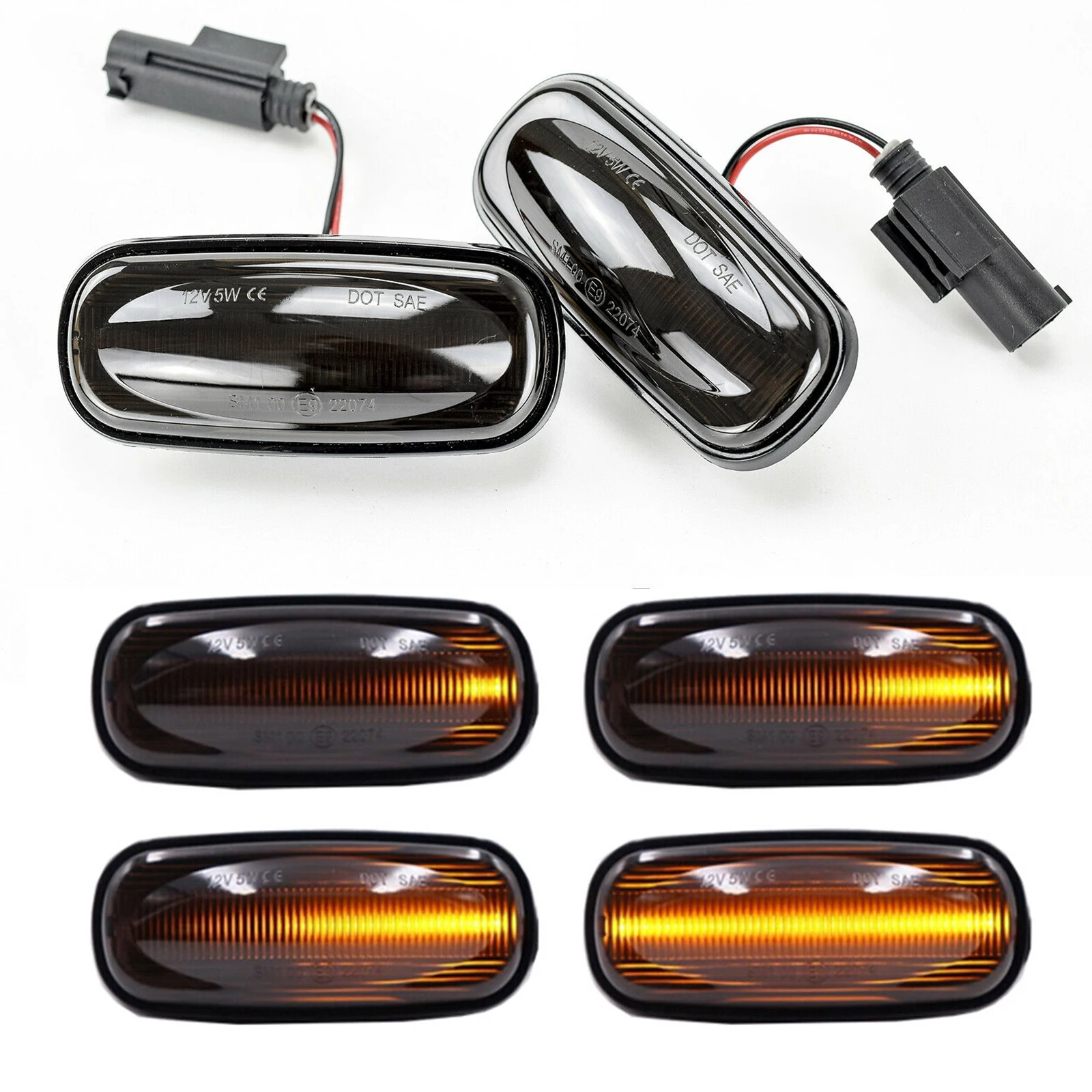 Smoked LED Side Marker Light Lamp For Land Rover Discovery 2 Defender Freelander
Smoked LED Side Marker Light Lamp For Land Rover Discovery 2 Defender Freelander
