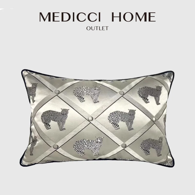 Medicci Home Modern подушка из обивки Cover, дизайнерская наволочка с леопардовым рисунком, вышитая поясничная наволочка, комплименты для дивана
Medicci Home Modern подушка из обивки Cover, дизайнерская наволочка с леопардовым рисунком, вышитая поясничная наволочка, комплименты для дивана