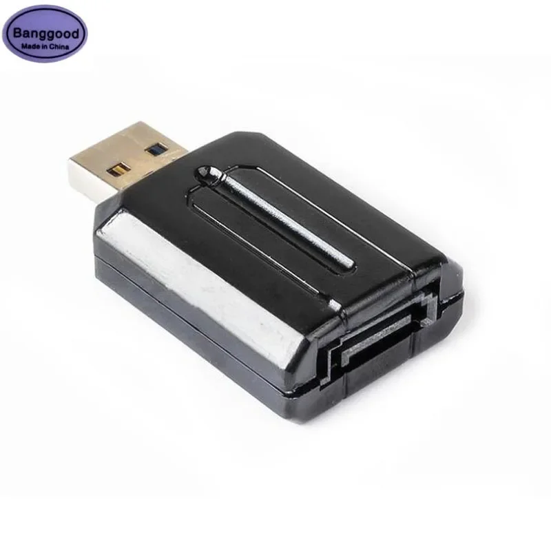 USB 3.0 to SATA External SATA Cable Connector Convertor Adapter for 2.5" 3.5" HDD Hard DISK Driver PC Laptop
USB 3.0 to SATA External SATA Cable Connector Convertor Adapter for 2.5" 3.5" HDD Hard DISK Driver PC Laptop