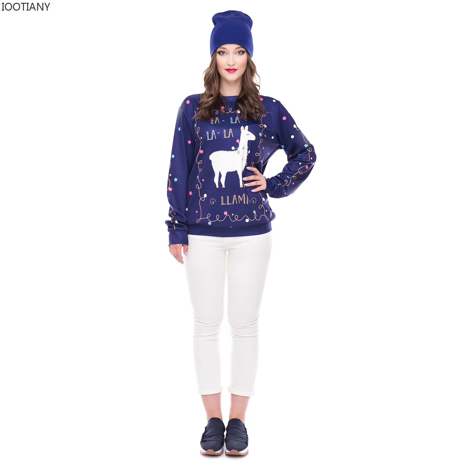 New Christmas Cute Alpaca Printed Round Neck Sweatshirt Autumn And Winter 3D Printed Hoodie Casual Loose Long Sleeve Pullover
New Christmas Cute Alpaca Printed Round Neck Sweatshirt Autumn And Winter 3D Printed Hoodie Casual Loose Long Sleeve Pullover