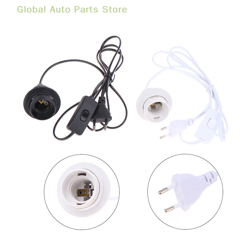 1.8m E27 EU Hanging Pendant LED Light Fixture Lamp Bulbs Socket Cord Adapters With Switch 220V Lamp Base Holder Power Cord Cable
1.8m E27 EU Hanging Pendant LED Light Fixture Lamp Bulbs Socket Cord Adapters With Switch 220V Lamp Base Holder Power Cord Cable