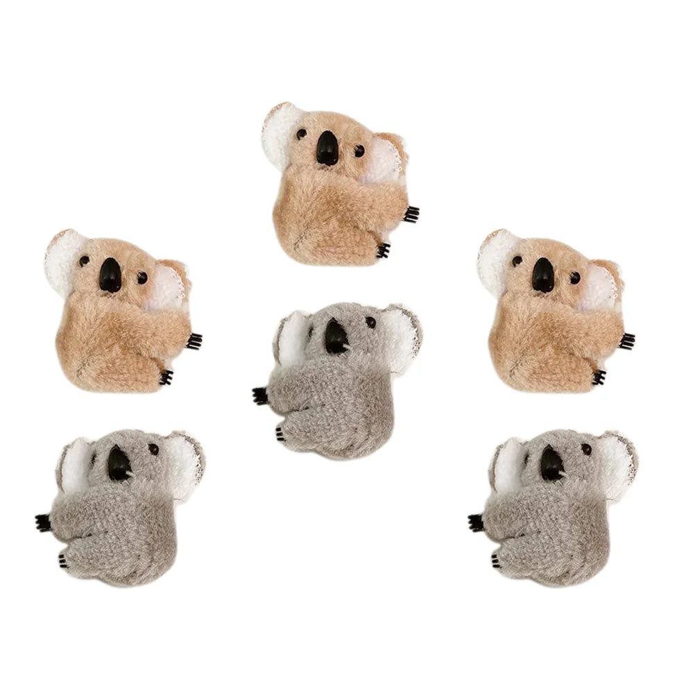 6 Pcs Koala Side Clip Hair Clips Plush Hairpins Kids for Girls Wing Adorable Decorative Barrettes Lovely Cartoon Woman Bangs
6 Pcs Koala Side Clip Hair Clips Plush Hairpins Kids for Girls Wing Adorable Decorative Barrettes Lovely Cartoon Woman Bangs