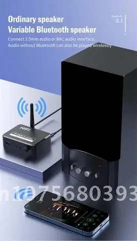 Bluetooth 5,0 ресивер, цифровой оптический Toslink к аналоговому аудиоконвертеру 3,5 мм, разъем AUX 2RCA
Bluetooth 5,0 ресивер, цифровой оптический Toslink к аналоговому аудиоконвертеру 3,5 мм, разъем AUX 2RCA