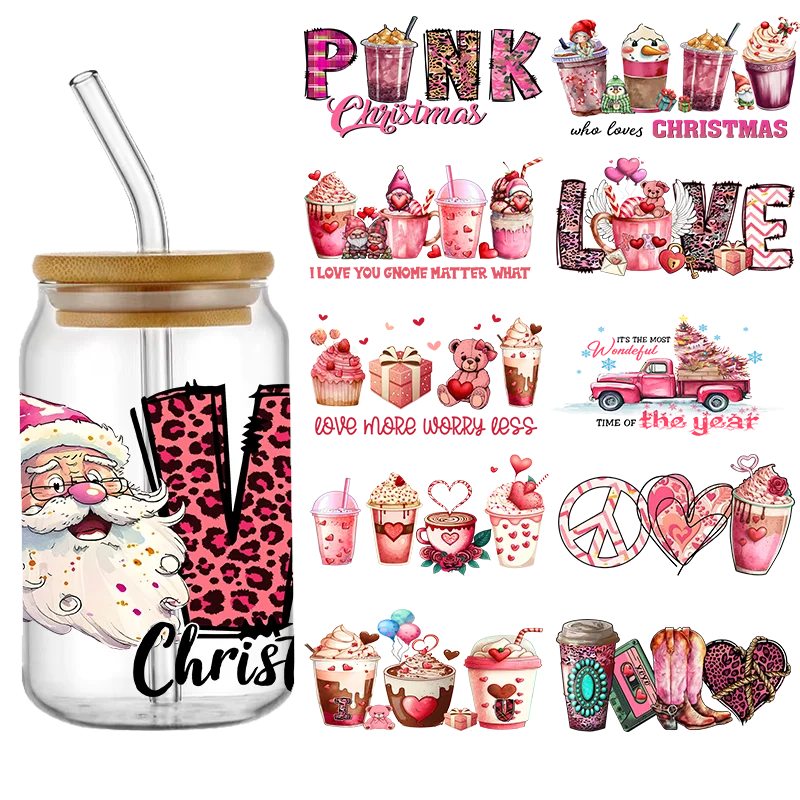 Personalize Christmas Coffee Cup UV DTF Sticker For 16oz Glass CanCups Wrap Transfer Sticker Custom Labels DIY Logo Selfadhesive
Personalize Christmas Coffee Cup UV DTF Sticker For 16oz Glass CanCups Wrap Transfer Sticker Custom Labels DIY Logo Selfadhesive