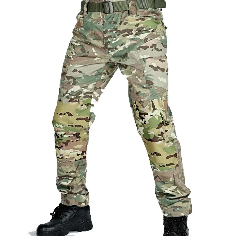 

Брюки-карго мужские тактические, боевые охотничьи штаны с несколькими карманами, униформа в стиле милитари, пейнтбол, страйкбол, рабочая одежда для мужчин