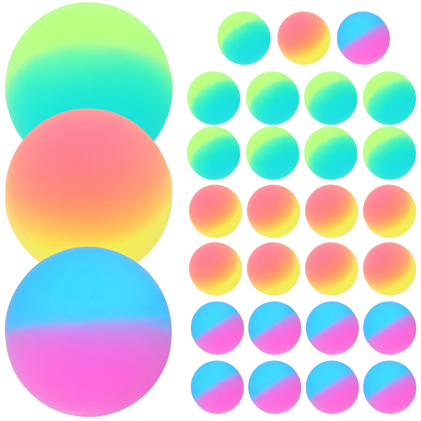 30 Pcs High Bounce Ball Funny Party Toys Frosted Bouncy Small Balls Anti-stress Children’s 
30 Pcs High Bounce Ball Funny Party Toys Frosted Bouncy Small Balls Anti-stress Children’s