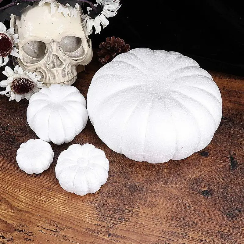 1PC White Foam Pumpkin Models Polystyrene Styrofoam Pumpkins Artificial Fruits DIY Handmade Craft Halloween Decor Gifts
1PC White Foam Pumpkin Models Polystyrene Styrofoam Pumpkins Artificial Fruits DIY Handmade Craft Halloween Decor Gifts