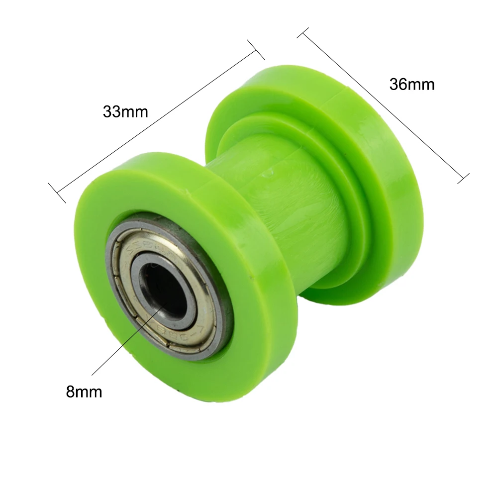 1PCS Accessories Chain Roller Motorcycle Roller Chain Roller Slider Tensioner Green Guide Pulley Motorbike Bike 
1PCS Accessories Chain Roller Motorcycle Roller Chain Roller Slider Tensioner Green Guide Pulley Motorbike Bike