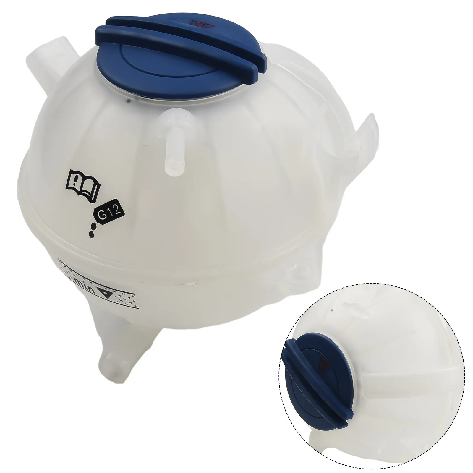 With Cap Coolant Tank Reservoir New Plastic Practical 1K0121407A 1pc Blue&White Engine Radiator Car Accessories
With Cap Coolant Tank Reservoir New Plastic Practical 1K0121407A 1pc Blue&White Engine Radiator Car Accessories