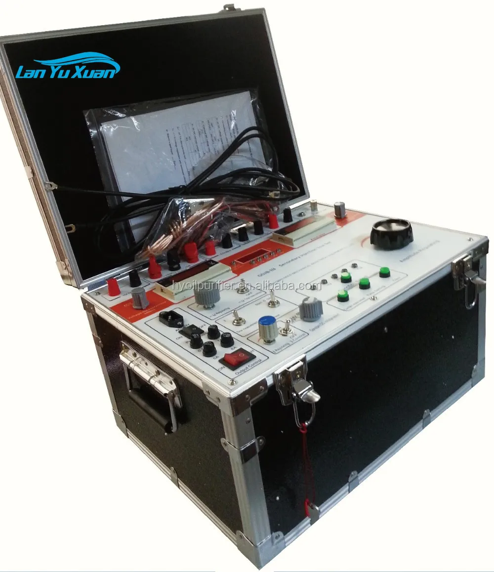 

Single Phase Protective Relay Testing Equipment Power System Protection Relay Tester