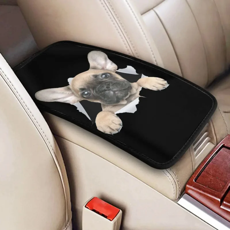 Custom Car Armrest Cover Mat French Bulldog Car Center Console Protection Cover Mat Frenchie Dog Interior Cushion Storage Box
Custom Car Armrest Cover Mat French Bulldog Car Center Console Protection Cover Mat Frenchie Dog Interior Cushion Storage Box