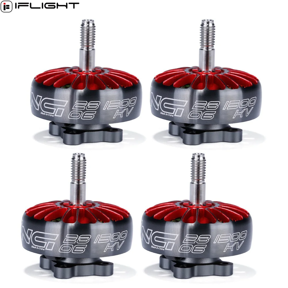 1 / 2 / 4pcs IFlight XING X2806.5 2806 1300KV 1800KV Brushless Motor 2-6S for 7-8 inch FPV Frame propeller RC FPV Racing Drone
1 / 2 / 4pcs IFlight XING X2806.5 2806 1300KV 1800KV Brushless Motor 2-6S for 7-8 inch FPV Frame propeller RC FPV Racing Drone
