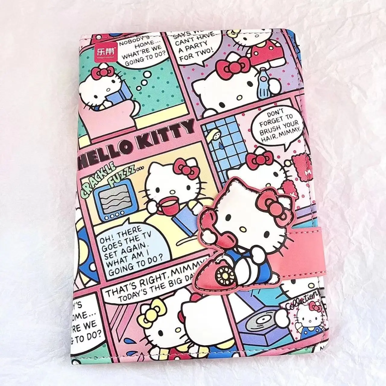 

Sanrio Hello Kitty Cinnamoroll Pochacco Kuromi Cute Notebook Student Coloring Page Diary Cartoon Animation Handbook Notepad