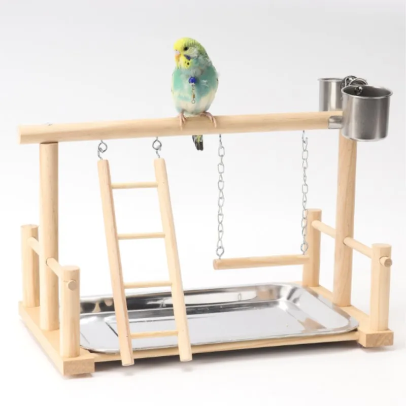 Parrot Playstand Bird Plays Stand Cockatiel Playground Wooden Perch Gym Playground Ladder with Metal Feeder Plate Toy
Parrot Playstand Bird Plays Stand Cockatiel Playground Wooden Perch Gym Playground Ladder with Metal Feeder Plate Toy