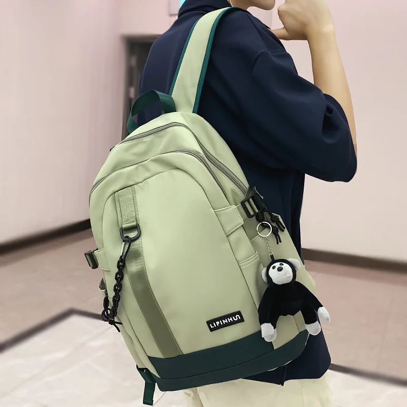Trendy Boy Girl High Capacity School Bag Men Women Travel Backpack Lady Male Book Bag Fashion Female Laptop College Backpack New
Trendy Boy Girl High Capacity School Bag Men Women Travel Backpack Lady Male Book Bag Fashion Female Laptop College Backpack New