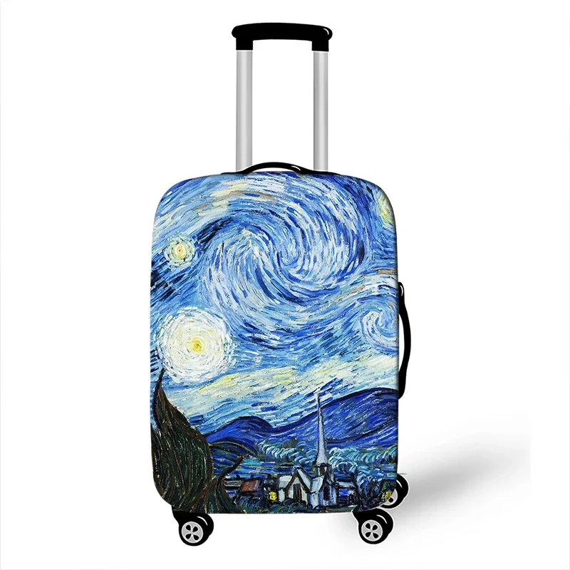 Oil Painting Starry Night / Water Lilies / Tears Kiss Luggage Cover for Travel Van Gogh Gustav Klimt Claude Monet Suitcase Cover
Oil Painting Starry Night / Water Lilies / Tears Kiss Luggage Cover for Travel Van Gogh Gustav Klimt Claude Monet Suitcase Cover