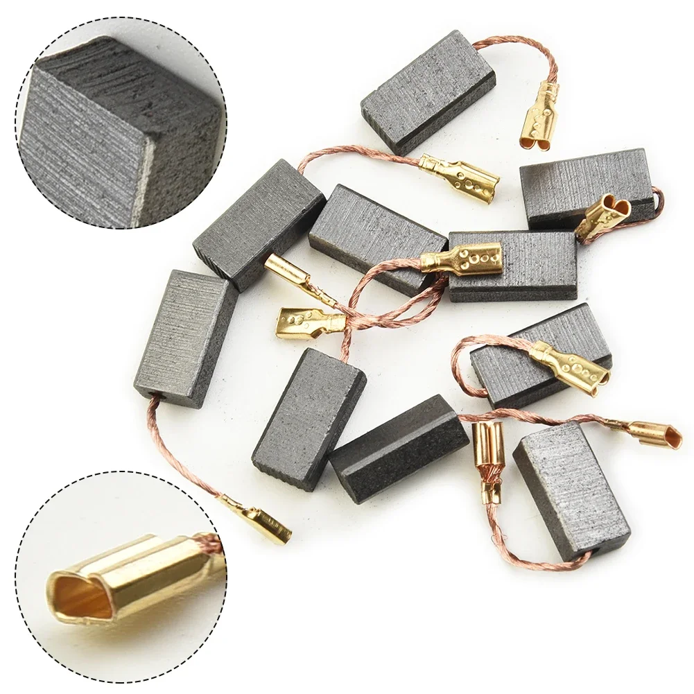 Brand New And High-Quality 10PCS Carbon-Brushes For Bosch-Motor Angle-Grinder 15mm X 8mm X 5mm Tool-Strong And Durable To Use
Brand New And High-Quality 10PCS Carbon-Brushes For Bosch-Motor Angle-Grinder 15mm X 8mm X 5mm Tool-Strong And Durable To Use