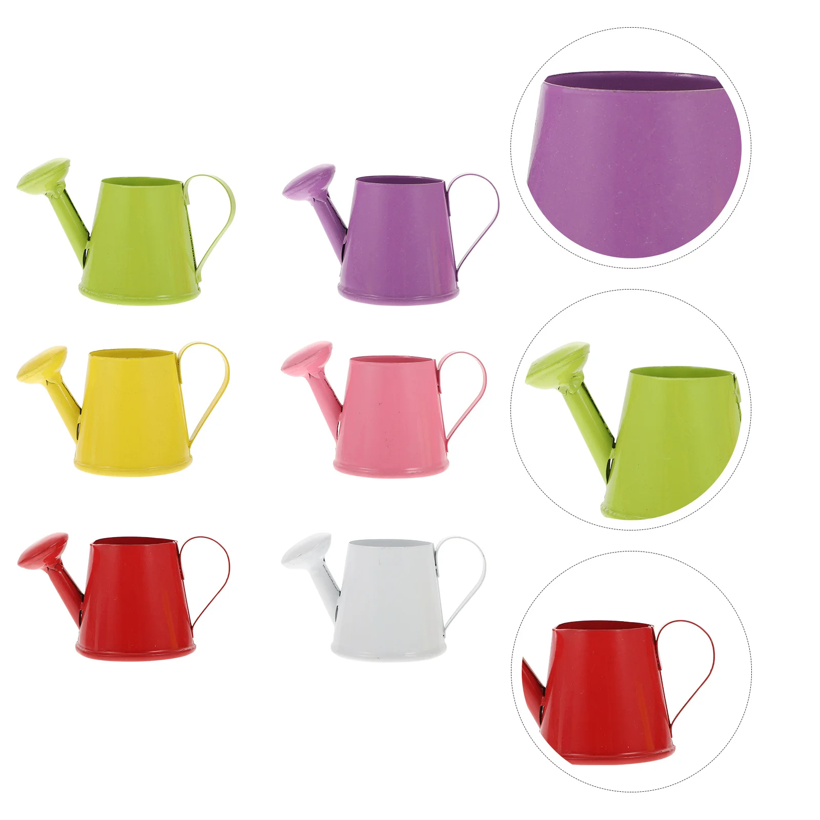6 Pcs Plants Mini Watering Can Children Sprinkler Pot Model Simulated Small Kettle House Decoration Home Craft Toddler
6 Pcs Plants Mini Watering Can Children Sprinkler Pot Model Simulated Small Kettle House Decoration Home Craft Toddler