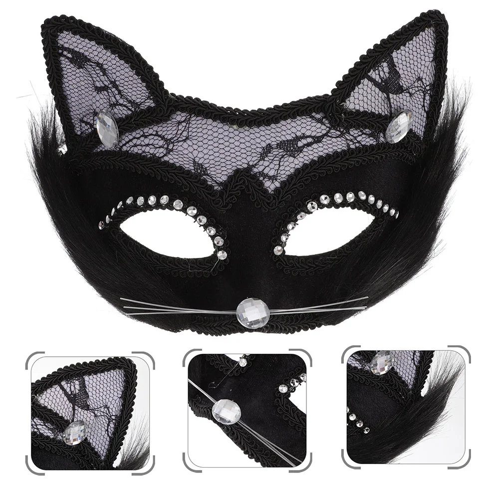 2 Pcs Masquerade Mask Costume Party Props Toys Animal Half Face Dancing Pvc Cosplay
2 Pcs Masquerade Mask Costume Party Props Toys Animal Half Face Dancing Pvc Cosplay