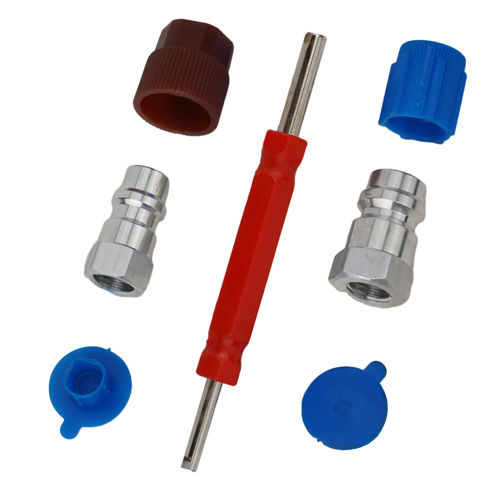 Metal And Plastic Adapter Retrofit Air Conditioning-Conversion Kit R12 To R134a With Removal-Tool Set For Air-Conditioning
Metal And Plastic Adapter Retrofit Air Conditioning-Conversion Kit R12 To R134a With Removal-Tool Set For Air-Conditioning