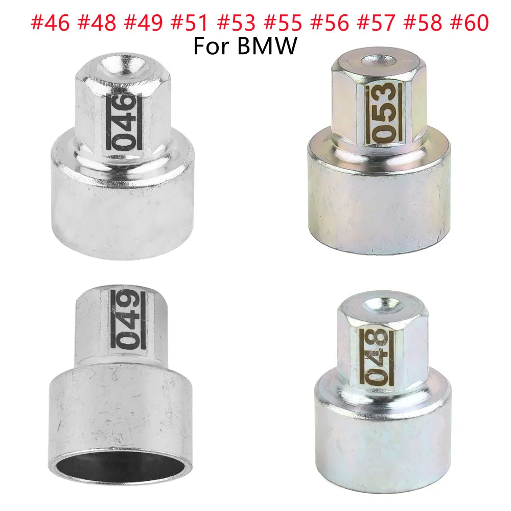 Tire Wheel Lock Anti-Theft Screw Lug Nut Bolt #46/48/49/51/53/55/56/57/58/60 Removal Key Socket For BMW F20/F21 F30/F31 F32/F34
Tire Wheel Lock Anti-Theft Screw Lug Nut Bolt #46/48/49/51/53/55/56/57/58/60 Removal Key Socket For BMW F20/F21 F30/F31 F32/F34