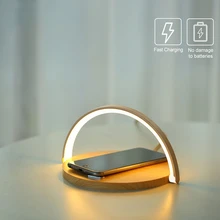 10W Fast Wireless Charger Table Lamp For iPhone X XR XS Mobile Phone Charging Holder Night Light Pad Phone Stand Desk Lamp
10W Fast Wireless Charger Table Lamp For iPhone X XR XS Mobile Phone Charging Holder Night Light Pad Phone Stand Desk Lamp