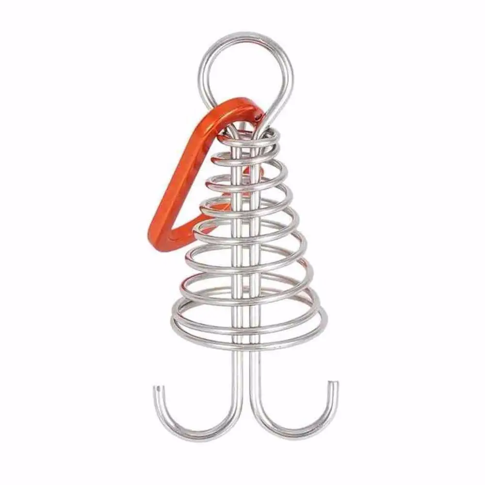 10Pcs Octopus Spring Outdoor Tool Spiral Shaped Carabiner Hook Rope Buckle Tent Accessories Deck Peg Board Peg
10Pcs Octopus Spring Outdoor Tool Spiral Shaped Carabiner Hook Rope Buckle Tent Accessories Deck Peg Board Peg
