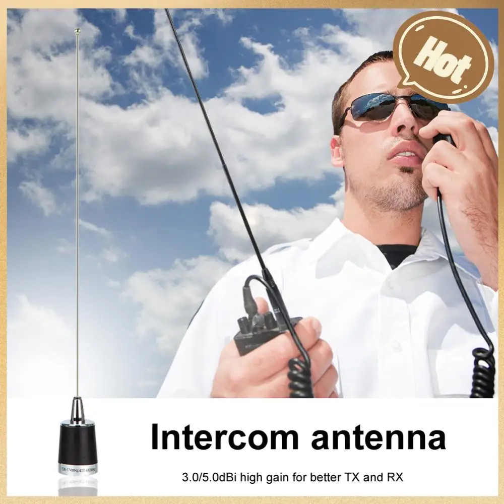 Dual Band Car Radio Walkie Talkie Antenna VHF/UHF 100W Car Walkie Talkie Antenna High Gain Replacement Auto Accessories
Dual Band Car Radio Walkie Talkie Antenna VHF/UHF 100W Car Walkie Talkie Antenna High Gain Replacement Auto Accessories
