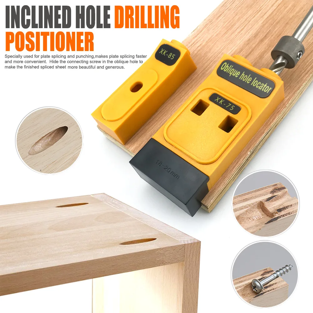 9Mm Woodworking Oblique Hole Locator Single And Double Headed Stepped Oblique Eye Limit Ring Drilling Thickness 12-35Mm
9Mm Woodworking Oblique Hole Locator Single And Double Headed Stepped Oblique Eye Limit Ring Drilling Thickness 12-35Mm