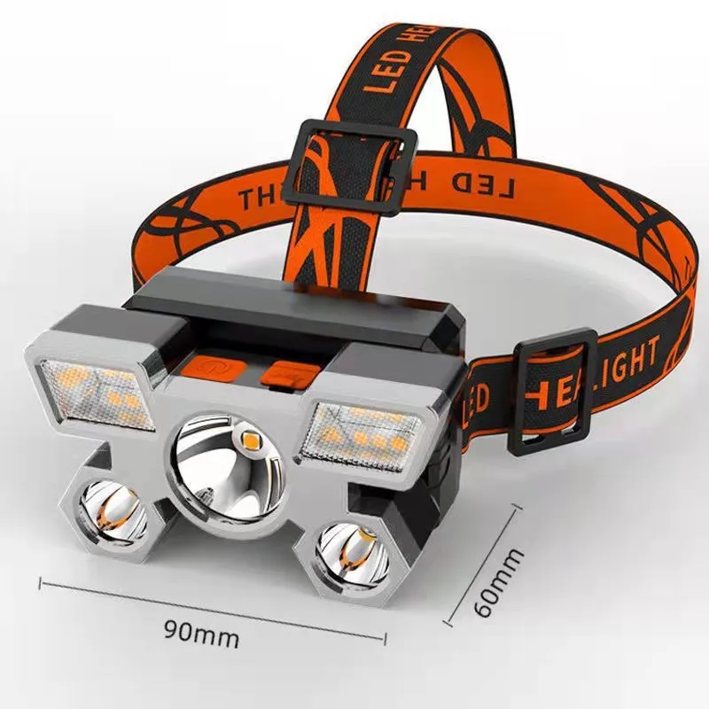 USB Rechargeable Headlamp Portable Headlight Built In Battery Torch Portable Working Light Fishing Camping Hunting Head Light
USB Rechargeable Headlamp Portable Headlight Built In Battery Torch Portable Working Light Fishing Camping Hunting Head Light