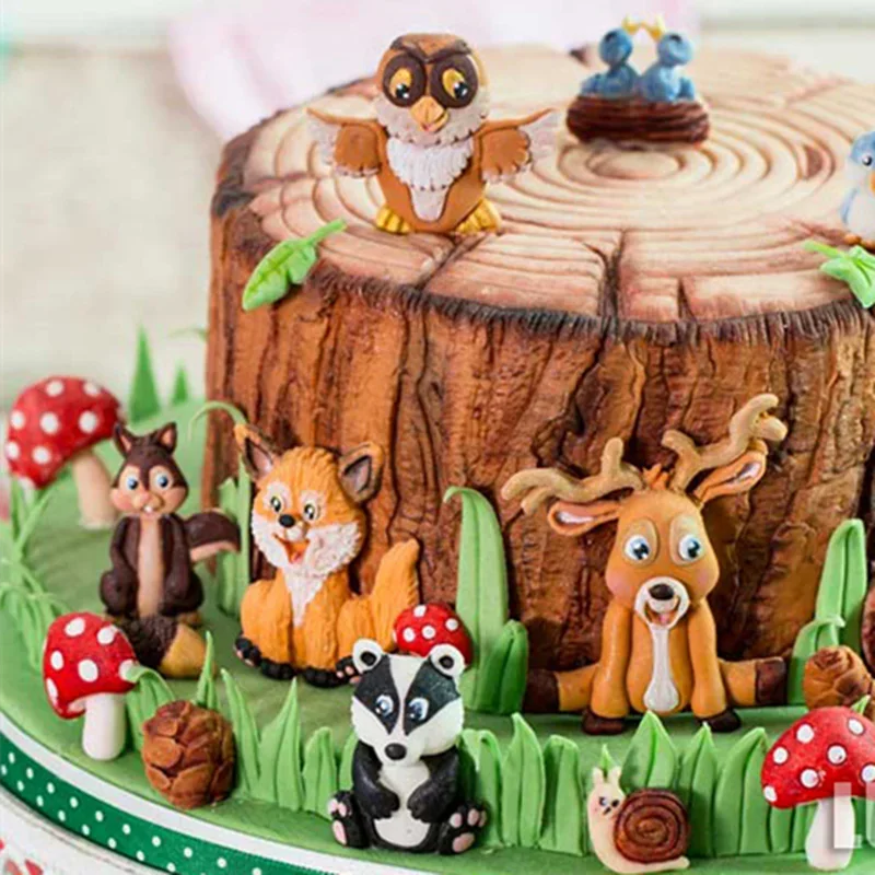 Cute Animals Silicone Mold Resin Kitchen Baking Decoration Tool for DIY Chocolate Dessert Fondant Moulds Deer Mushroom Cake
Cute Animals Silicone Mold Resin Kitchen Baking Decoration Tool for DIY Chocolate Dessert Fondant Moulds Deer Mushroom Cake