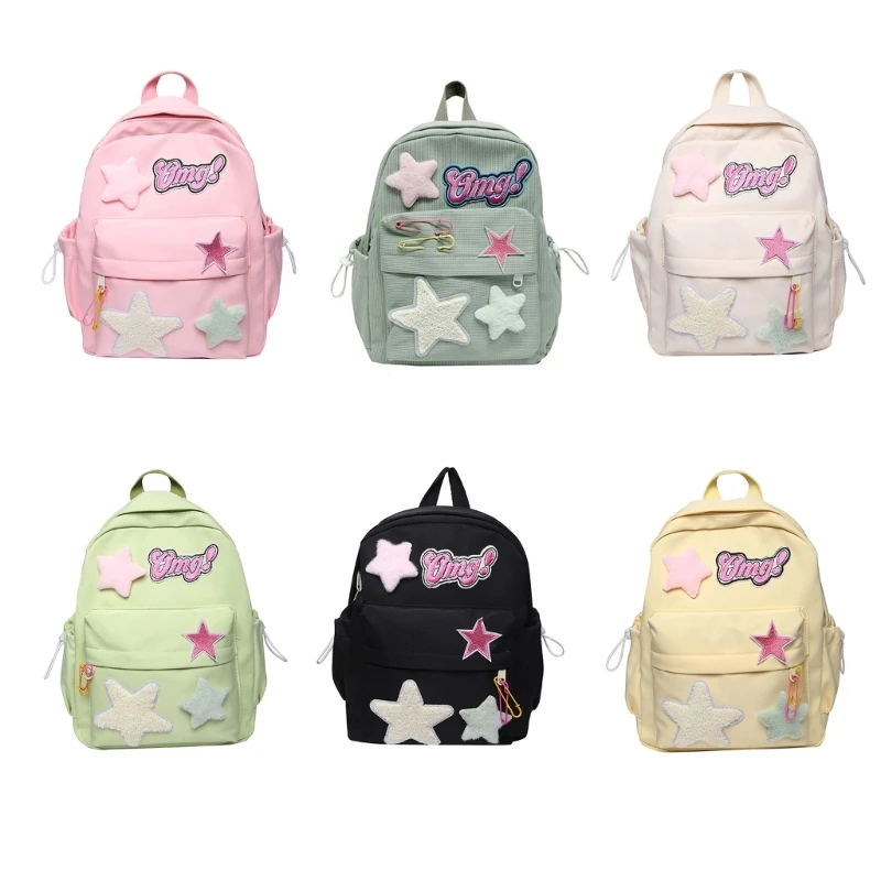 Trendy and Lovely Fashion Japanese Style School Bag Decor Book Bag Nylon School Backpack for Teenagers
Trendy and Lovely Fashion Japanese Style School Bag Decor Book Bag Nylon School Backpack for Teenagers