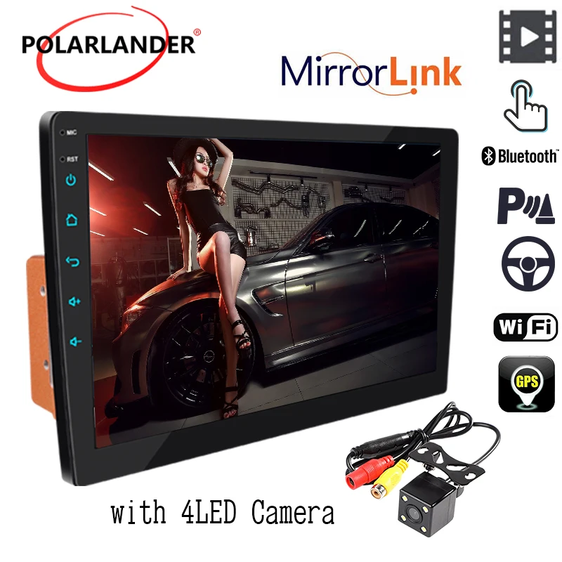 2 DIN 10 Inch Android 8.1 Car Radio Video Input GPS Bluetooth WiFi Removable panel Avi Flv PMP USB Capacitive Screen No DVD
2 DIN 10 Inch Android 8.1 Car Radio Video Input GPS Bluetooth WiFi Removable panel Avi Flv PMP USB Capacitive Screen No DVD