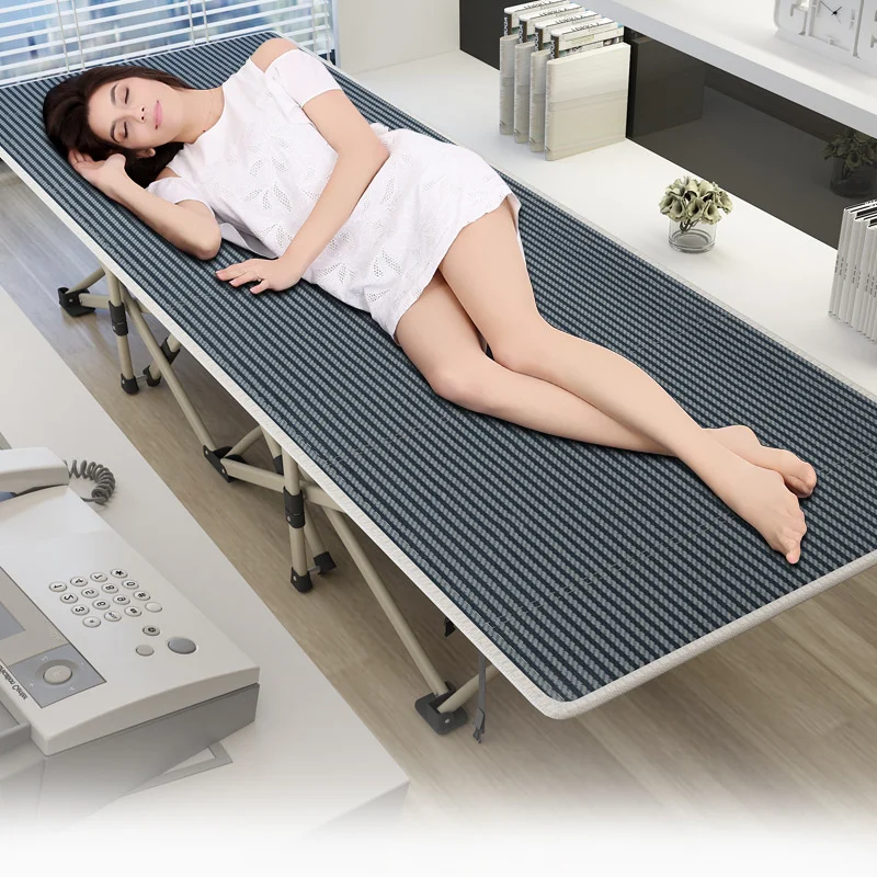 Camp Bed Simple Portable Escort Single Folding Bed Outdoor Portable Folding-bed Nap Office Recliner Chair Oxford
Camp Bed Simple Portable Escort Single Folding Bed Outdoor Portable Folding-bed Nap Office Recliner Chair Oxford