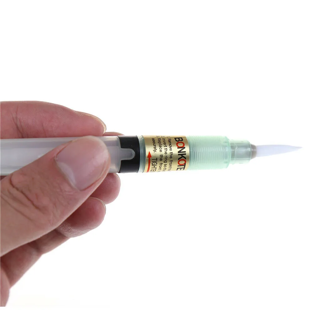 BON102 Flux Paste Pen PCB Soldering Tool Applicator Brush Head No Clean Solder Welding Pen Can Be Filled With Flux/ Pine Perfume
BON102 Flux Paste Pen PCB Soldering Tool Applicator Brush Head No Clean Solder Welding Pen Can Be Filled With Flux/ Pine Perfume