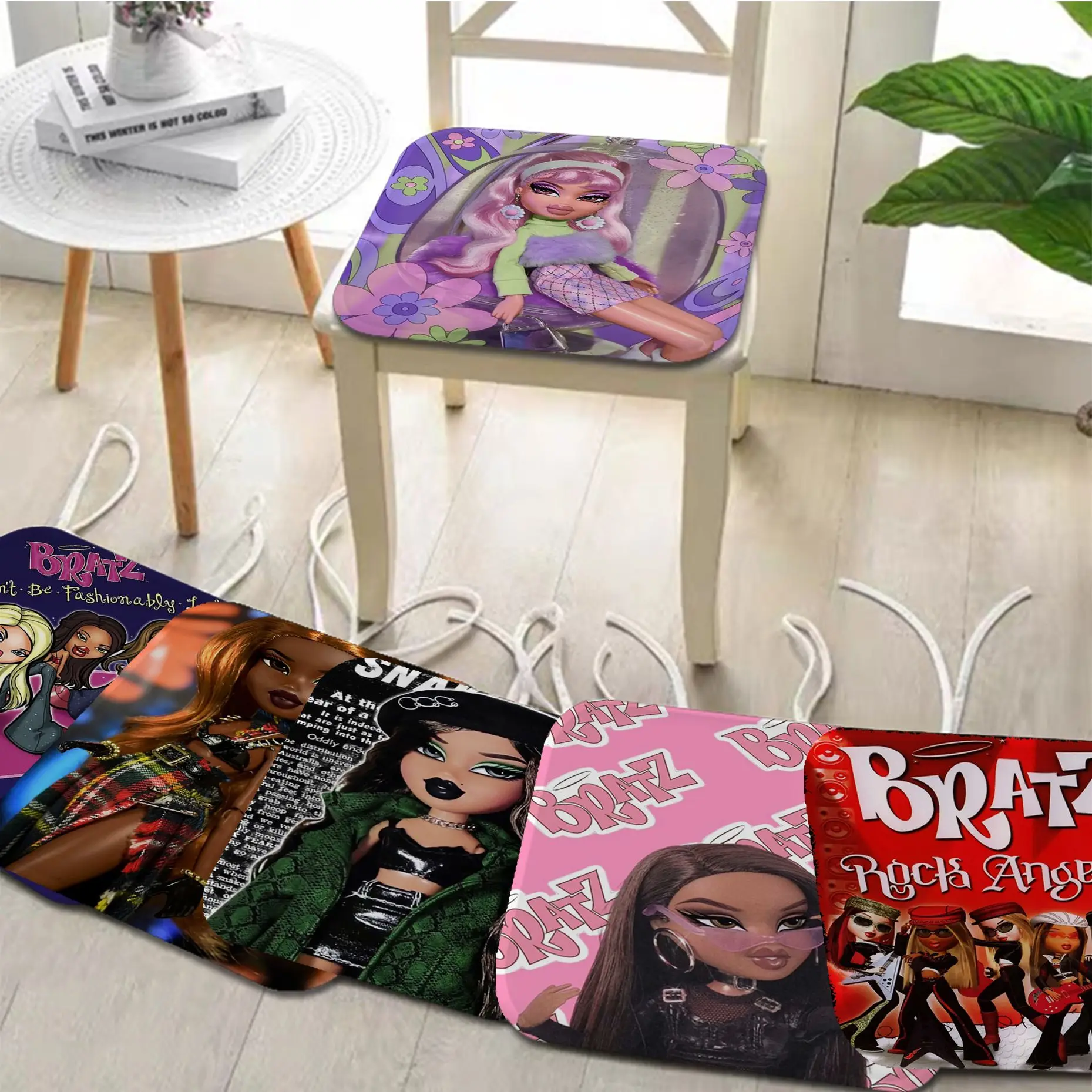 Bratz Doll Decorative Seat Cushion Office Dining Stool Pad Sponge Sofa Mat Non-Slip Stool Seat Mat
Bratz Doll Decorative Seat Cushion Office Dining Stool Pad Sponge Sofa Mat Non-Slip Stool Seat Mat