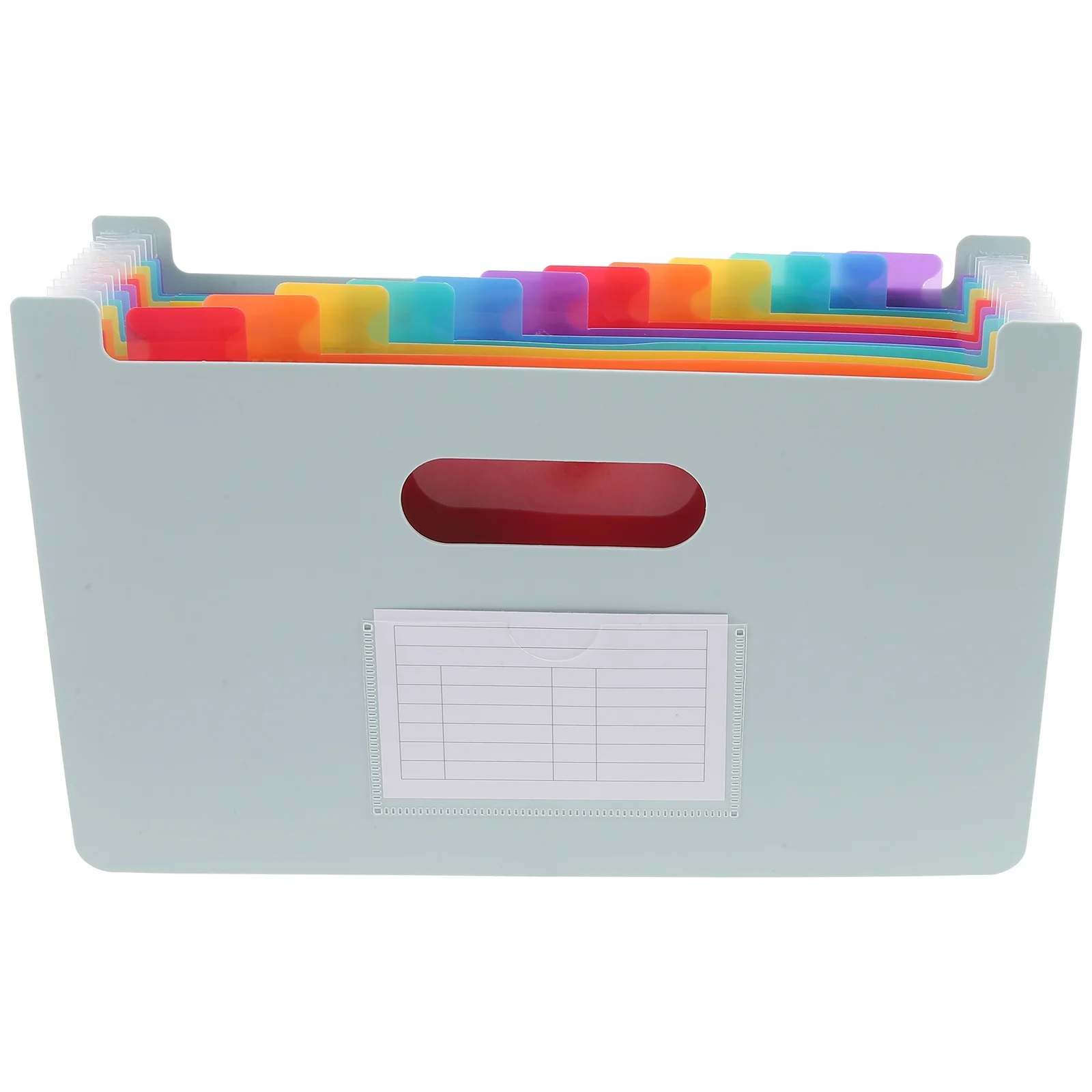 

Office Chaiers File Storage Holder Material Supplies Expanding Paper Folder Organizer Business Card Holders