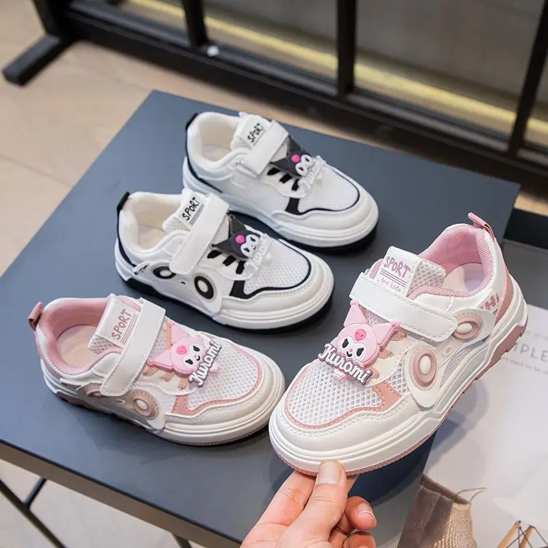 Sanrio Kawaii Anime Kuromi Mesh Shoes Girls Summer Sweet Cute Cartoon Babys Single Net Board Shoes Breathable Gift for Kids
Sanrio Kawaii Anime Kuromi Mesh Shoes Girls Summer Sweet Cute Cartoon Babys Single Net Board Shoes Breathable Gift for Kids