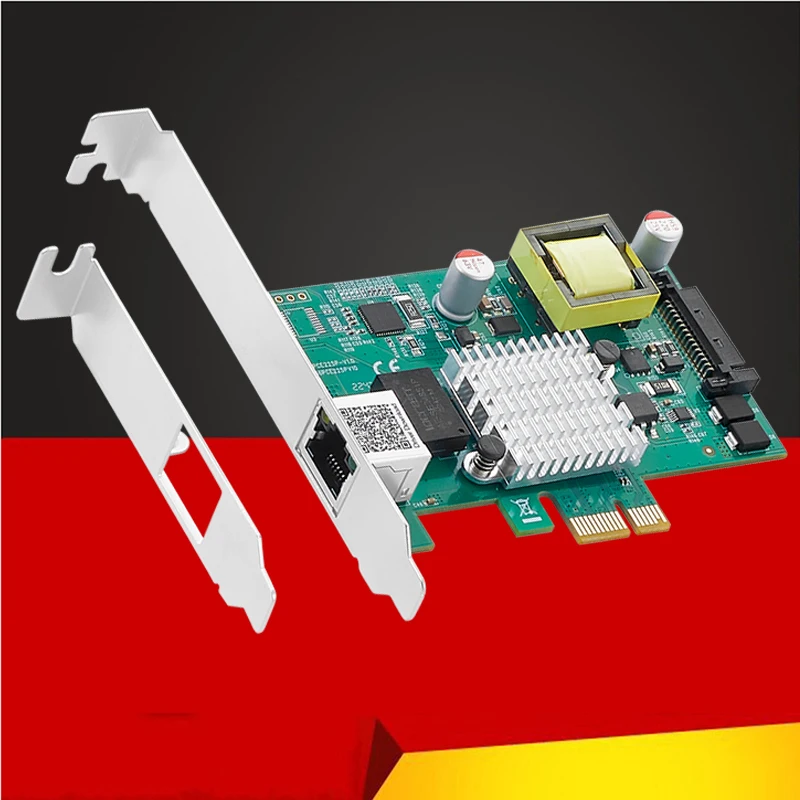 Новая сетевая карта 2,5 ГБ, Гбит, POE Gigabit Ethernet NIC PCI E PCI-E PCI Express X1 к RJ45, Рамный захват, чип Intel I225LM для ПК
Новая сетевая карта 2,5 ГБ, Гбит, POE Gigabit Ethernet NIC PCI E PCI-E PCI Express X1 к RJ45, Рамный захват, чип Intel I225LM для ПК