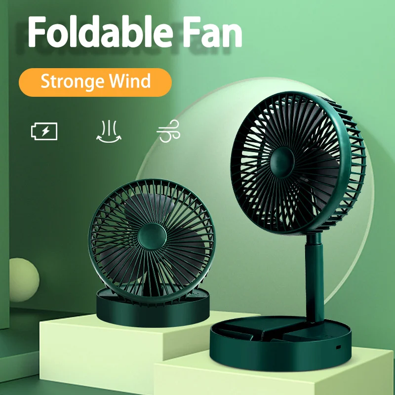 

Telescopic Folding Fan Ventilador Portable Mini Floor Desk Fans for Household Bedroom Office Silent Handheld Drop Shipping FS151