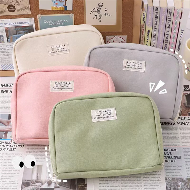 Large Capacity Storage Bags Travel Cosmetic Lipstick Canvas Bag Women Makeup Handbags Organizer Wallet Pencil Case Bag
Large Capacity Storage Bags Travel Cosmetic Lipstick Canvas Bag Women Makeup Handbags Organizer Wallet Pencil Case Bag