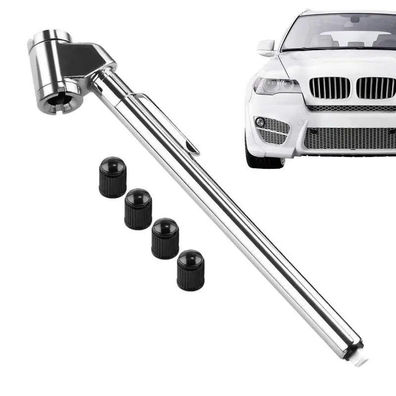 Pencil Tire Pressure Gauge Car Tire PSI Gauge 10-120 PSI Dual Head Truck Air Gage Auto Air Tool For Truck Convertible car Camper
Pencil Tire Pressure Gauge Car Tire PSI Gauge 10-120 PSI Dual Head Truck Air Gage Auto Air Tool For Truck Convertible car Camper